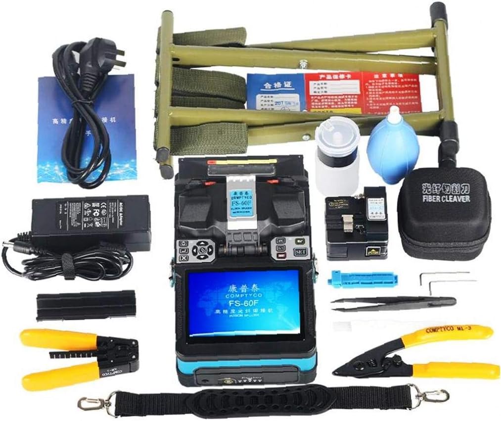 Empalmador de fusión de fibra óptica