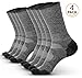 Pembrook Merino Wool Socks for Men & Merino Wool Socks for Women | Merino Wool Sock Pack 4 Pairs