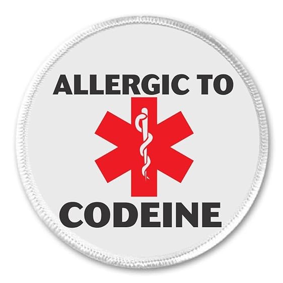Image result for Codeine Allergy
