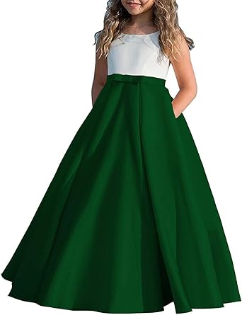 flower girl dress with pockets