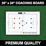 Soccer Tactics/Coaching Board 36in x 24in [90cm x 60cm] - [Net World Sports]
