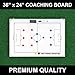 Soccer Tactics/Coaching Board 36in x 24in [90cm x 60cm] - [Net World Sports]