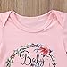 Newborn Girl Clothes Baby Sister Romper Bodysuit+Floral Striped Legging Pants Sets with Headbands Infant Summer Outfits 0-3 Months