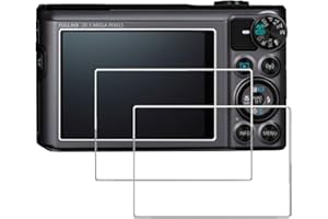 debous Glass Screen Protector Compatible for Canon Powershot sx740 hs sx730 hs, Clear Tempered Glass Hard Protective Shield Film Cover (3pack)