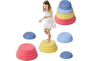 RORLAND Stepping Stones for Kids Balance Toy for Toddlers Exercis Entertainment "the floor is lava" Game for Indoor OutdoorMotor Skills & Sensory Training