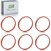partszen 11617547242 Intake Manifold Gasket for BMW N52 N54 325i 328i | for E60 E70 E90 E92 X1 X3 X4 X5 X6 Z4 128i 135i 330i 335i 335d 435i 525i 530i 535i 550i 640i 650i M2 M5 M6 and More