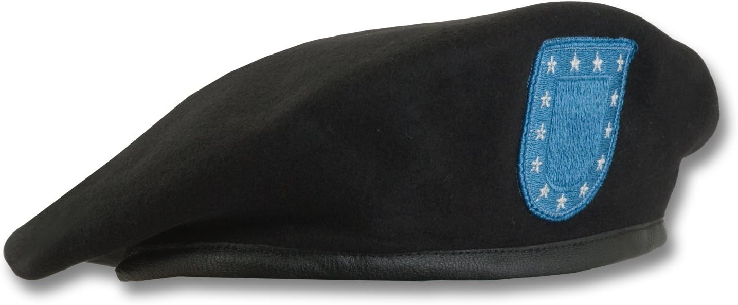 Marlow White US Army Black Beret