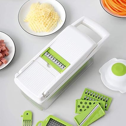 Amazon 多機能タマネギチョッパー ダイシング機 キュウリトマトポテトサラダ クリーニングブラシと排水バスケット フルーツ 野菜チョッパー 白い 32x12x11cm Yssjt フードプロセッサー 通販