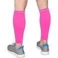 Run Forever Calf Compression Sleeves for Men and Women - Leg Compression Sleeve - Footless Compression Socks for runners