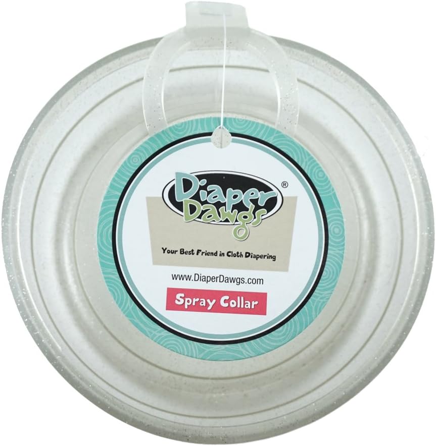 Diaper Dawgs – Ultra Compact Cloth Diaper Spray Shield, Transparent