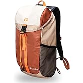 Tezos Juniper Daypack, Lightweight Hiking Backpack and Hydration Pack for Camping, Travel, Biking, and the Outdoors, 16 Liter (Desert Sand)