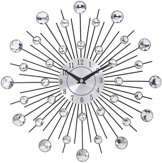 Dzbmy Relojes De Pared Elegante Sala De Estar Reloj De Pared