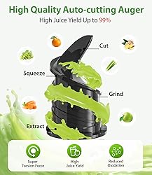 ECOSELF Juicer Machines with Wide Mouth & Large