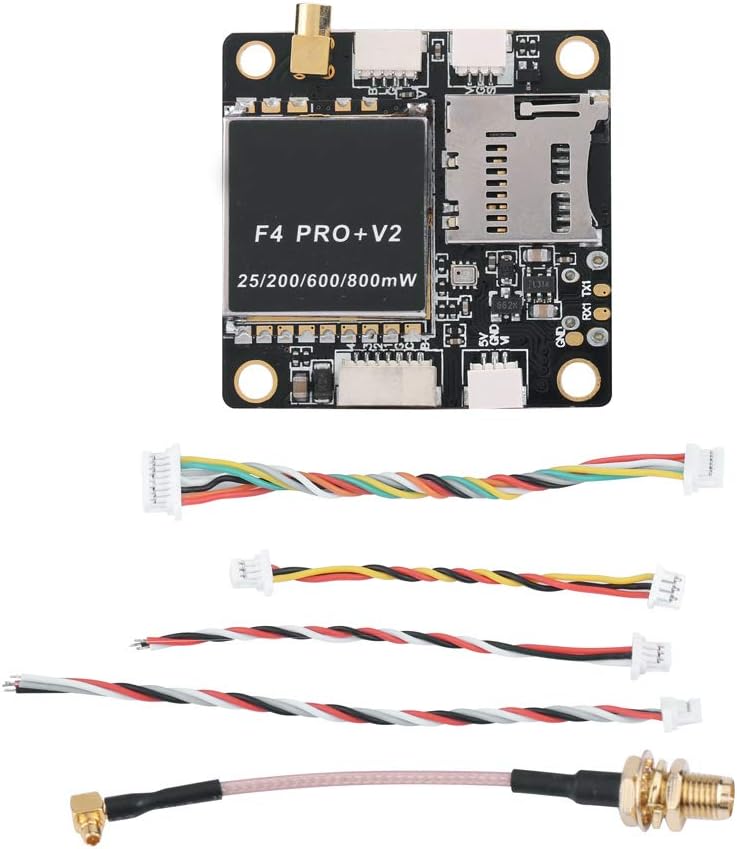 Taidda 【2021 New Year's Special】 Flight Control Board, 30.5x30.5mm Professional Rcharlance F4 Pro+ V2 Flight Controller ESC VTX for RC FPV Racing Drone