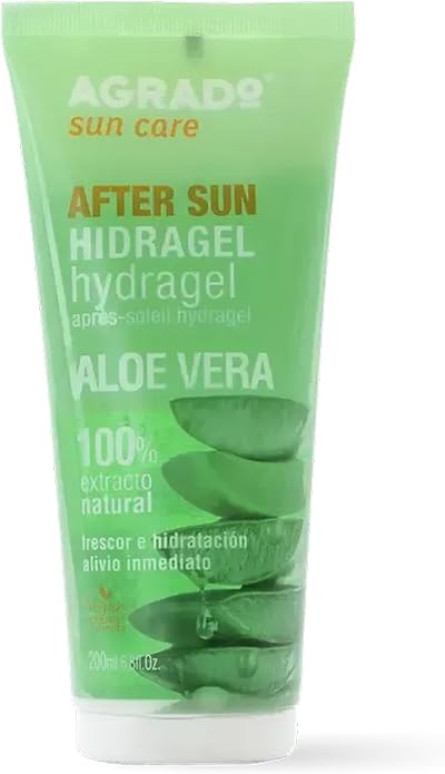 Agrado AfterSun Moisturizing Gel Sensitive Skin Fresh Relief 200ml Fast