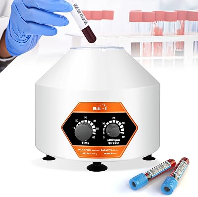 Bonvoisin 6x20ml Lab Centrifuge 4000rpm 60min Timing PRP PRF Vacutainer Tubes