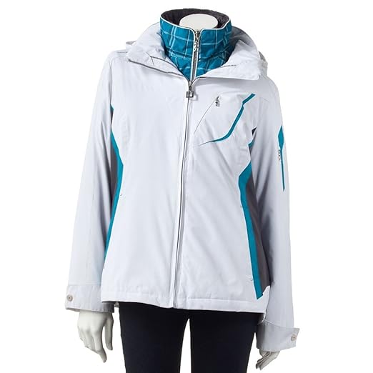 ZeroXposur Hooded Reversible Systems Jacket 4 IN 1 women coat (MEDIUM 