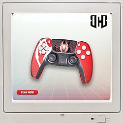 Spiderrman Morales Custom PS-5 Controller Wireless
