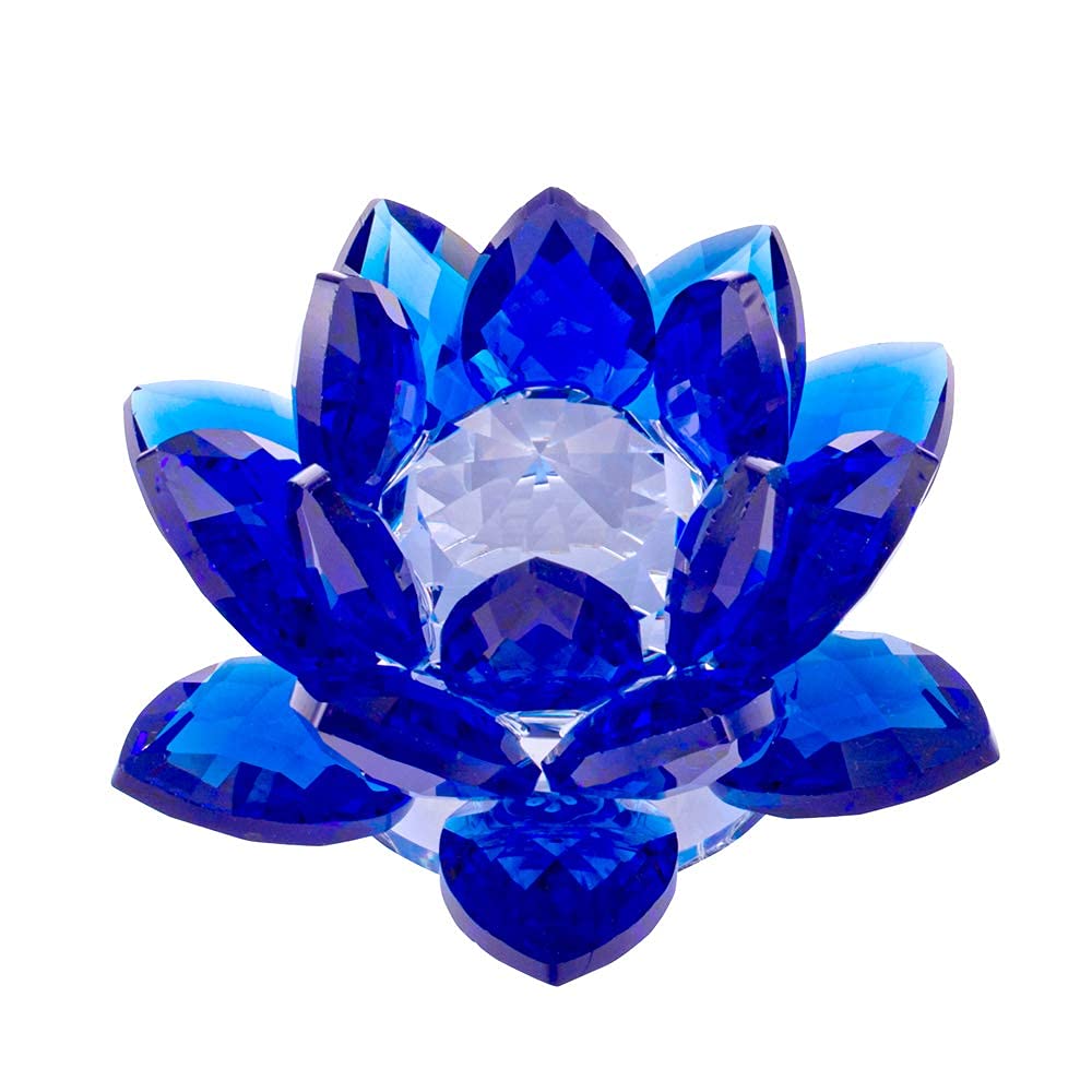 Buy PPJ ® (Rotating) Lotus Flower, Crystal Lotus Positive Energy Good