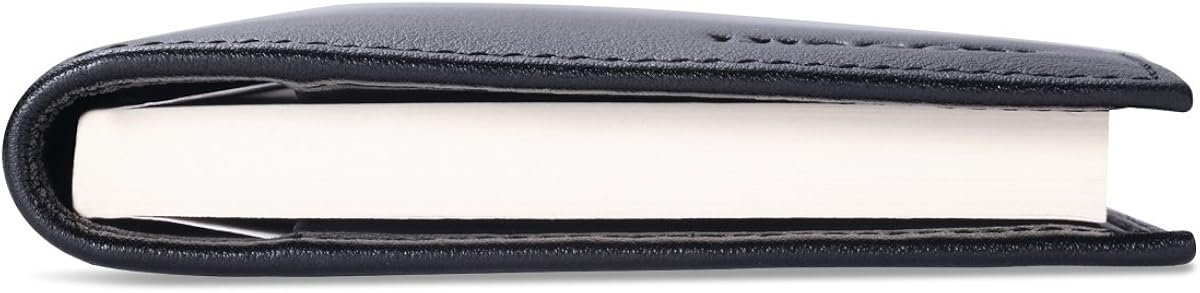 HISCOW Minimalist Checkbook Cover - Full Grain Leather at  Women’s Clothing store