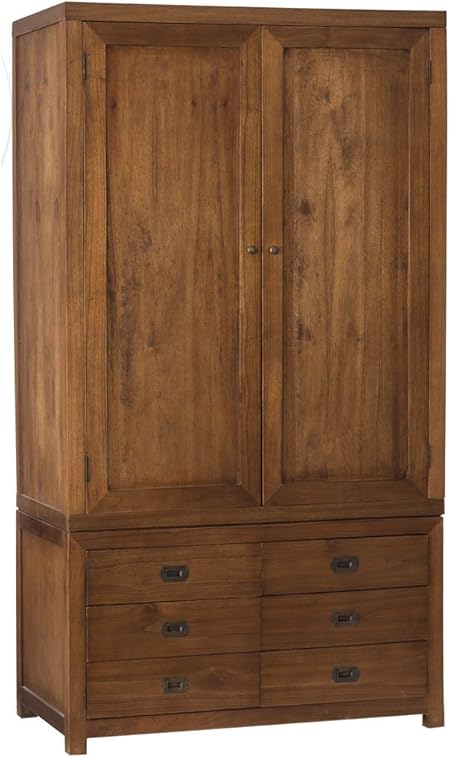 Vily's House Armario ropero de Madera Dos cuerpos Serie Dua: Amazon.es