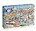I Love Winter 1000 Piece Jigsaw Puzzle | Mike Jupp | Cartoon Jigsaw Puzzle | Premium 100% Recycled Board | Great Gift for Adults | Gibsons Games