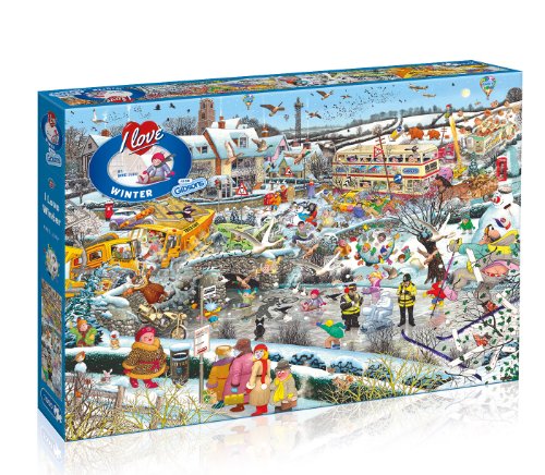Gibsons I Love Winter Jigsaw Puzzle (1000-Piece)