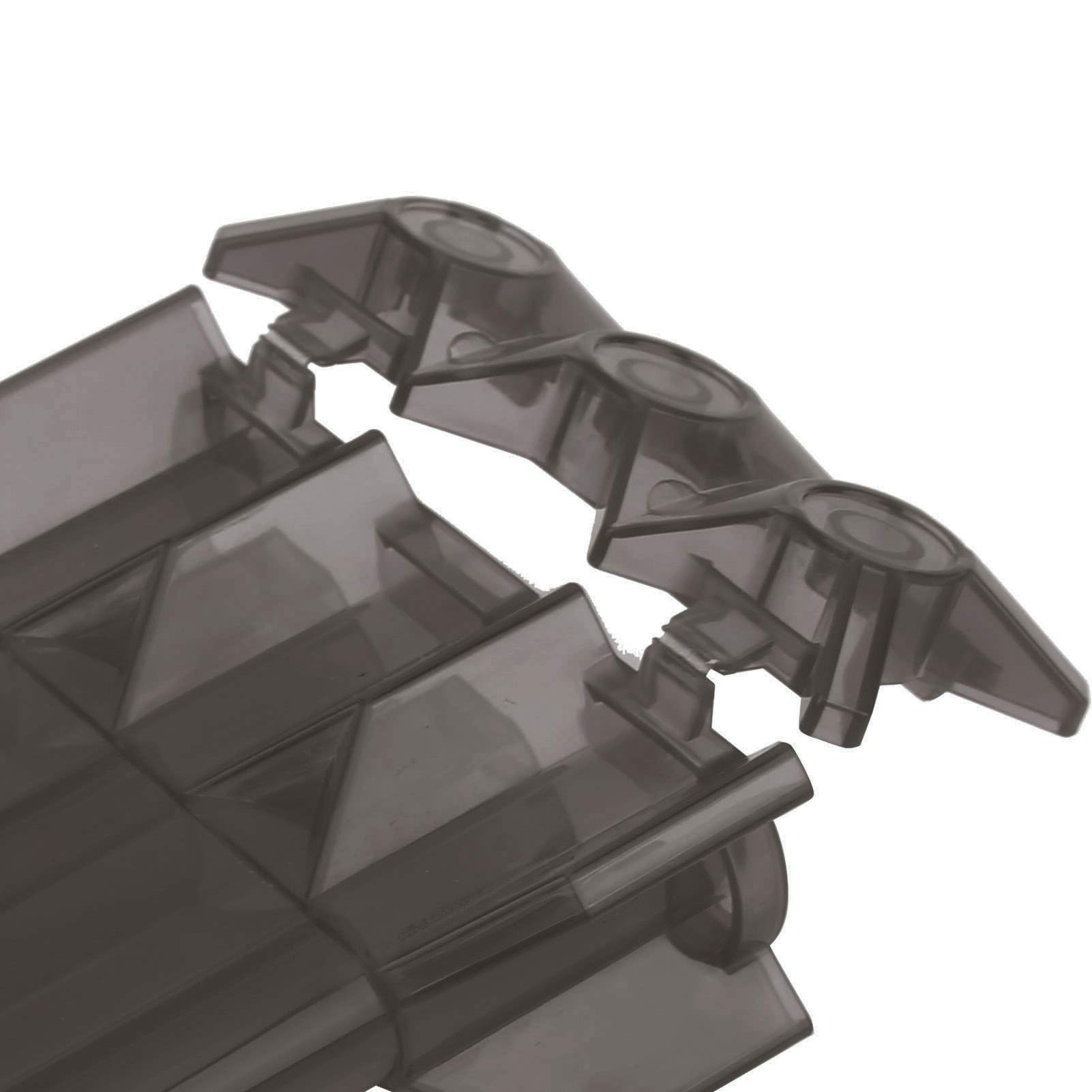 01 Case, High‑Quality ABS 3 Sleeve Universal Portable Easy to Carry Storage Box with Lock Buckle for All Kinds of Darts for Outdoor(Black)