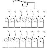 15 Pack Stainless Steel Wire Door Cage Latches Wire Crate Latch Lock | for Fixing Pet Cage Door Hook, 4-3/5 Inches( Right)