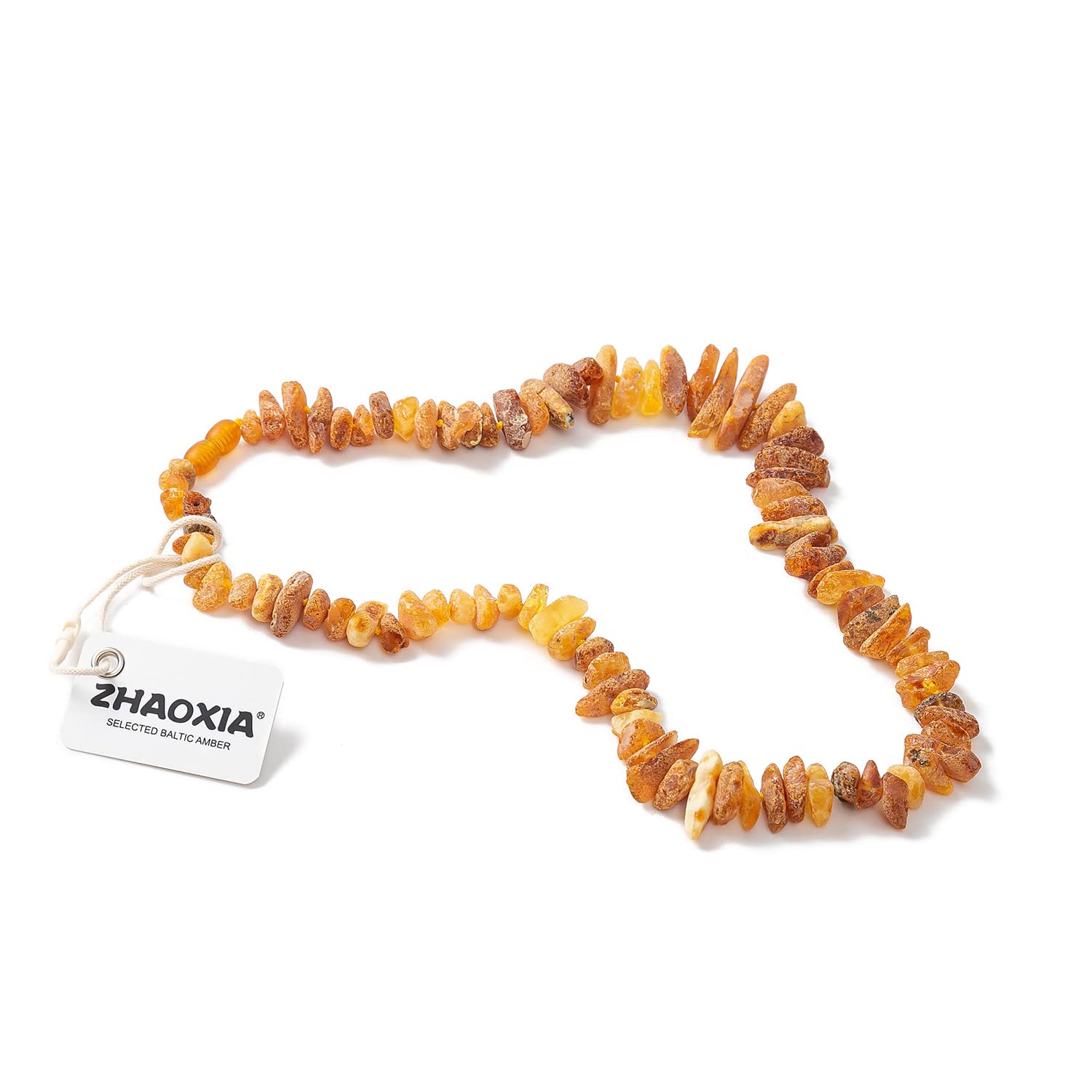 Amber Collar for Dogs and Cats - 100% Natural Baltic Amber Beads - 29cm