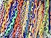 25 Friendship Bracelets Fair Trade Peru Wide Acrylic Assortment Lot