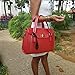 Camera Bags for Women, Multi-Functional Leather Top-Handle Ladies Handbags and Purses with Removable Padded Case