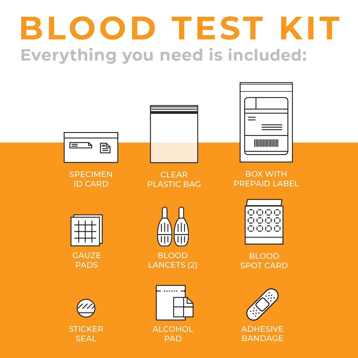 HealthConfirm Vitamin D Complete atHome Test Kit 3 Panel Vitamin