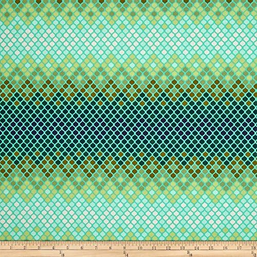 Tula Pink Eden Mosaic Moss Fabric By The Yard