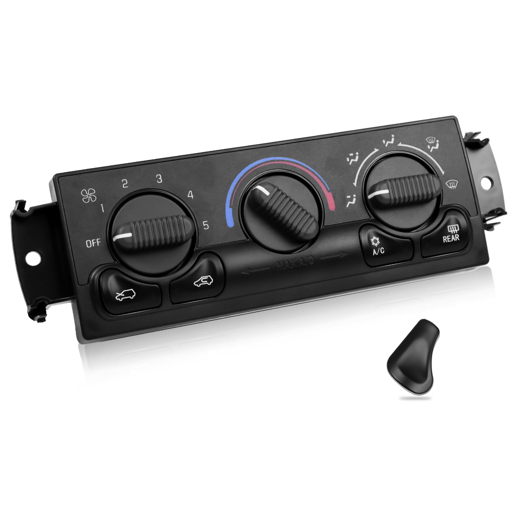Photo 1 of 599-218 A/C Heater Climate Control Module Panel Switch for 1999-2002 Chevy Silverado Suburban Avalanche Tahoe GMC Sierra Yukon XL, Front HAVC Control Replace 15054697 15054698 15753263 15753264 