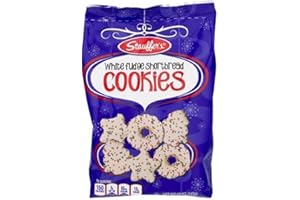 Stauffer's White Fudge Shortbread Cookies for the Holidays, 12 Oz. Bag