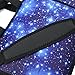 AUPET 17 17.3 inch Laptop Shoulder Bag Carrying Case Computer PC Cover Pouch+Handle For 16/17/17.3/17.4 inch Laptop Notebook (Blue Shining Stars)