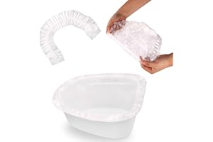 100pcs Single Use Potty Liners Compatible with Summer Infant My Size Potty Pro, Portable Training Pee Toilet Bags Elastic Fit