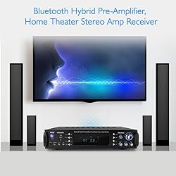 Pyle 4-Channel Bluetooth Home Power Amplifier