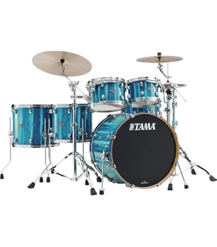 Amazon.com: Tama Starclassic Performer 5-piece Shell Pack - Sky