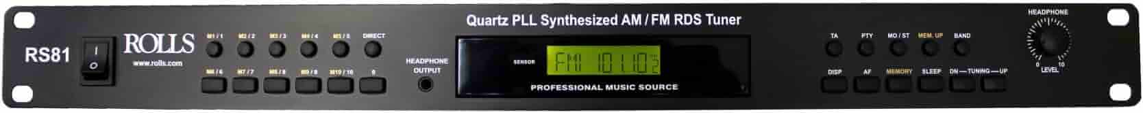 Ranking TOP12 Rolls Digital Quartz AM FM Tuner wayanadwildlifesanctuary.com