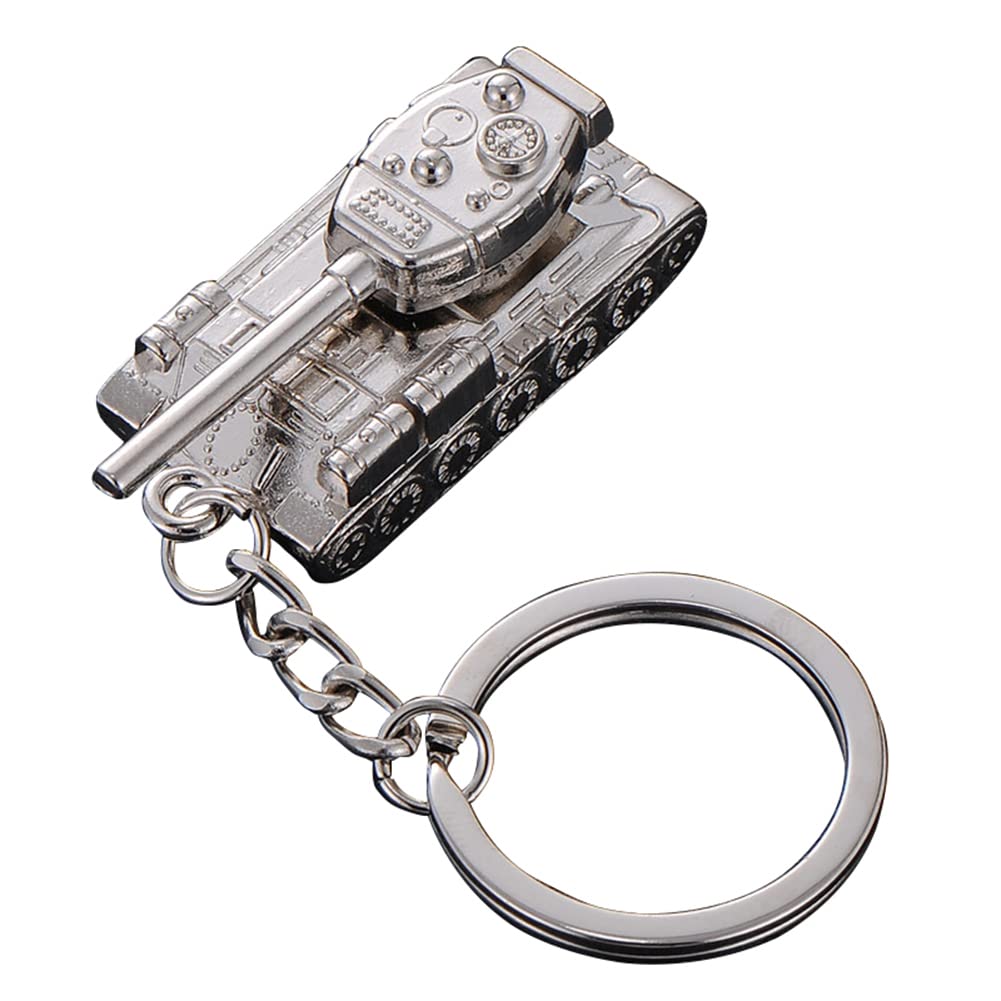 ARFUKA Keyring Tank Model Pendant Keychain Metal Key Ring Charm Jewellery Christmas Birthday Gift Keyrings Key Chain Key Ring Holder for Men and Women