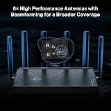 TP-Link Archer BE400 BE6500 WiFi 7 Router 6.5Gbps 2.5Gbps WAN/LAN Mesh view 5