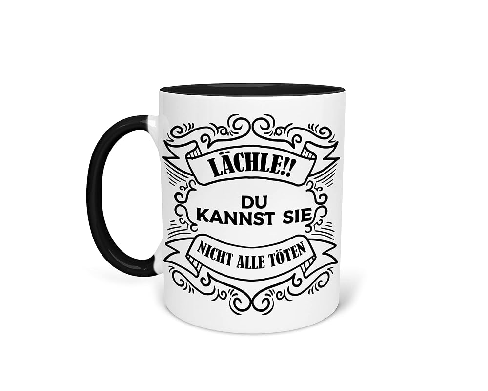 Tasse Kaffeetasse für Sprüche Liebhaber Büro Sprüche Lustig Fun