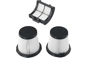 Replacement Filters Set Compatible with For Shark Detect Pro Cordless Vacuum IW3511 IW3120 IW1111 IW1120, Back Filter and Pre
