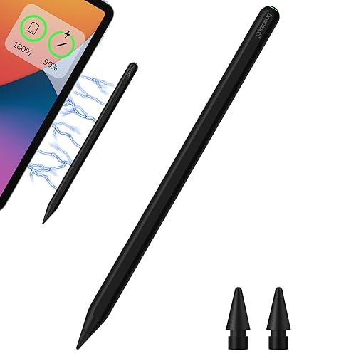 Wireless Charging Stylus Pen for iPad,GOOJODOQ GD13 iPad Pencil
