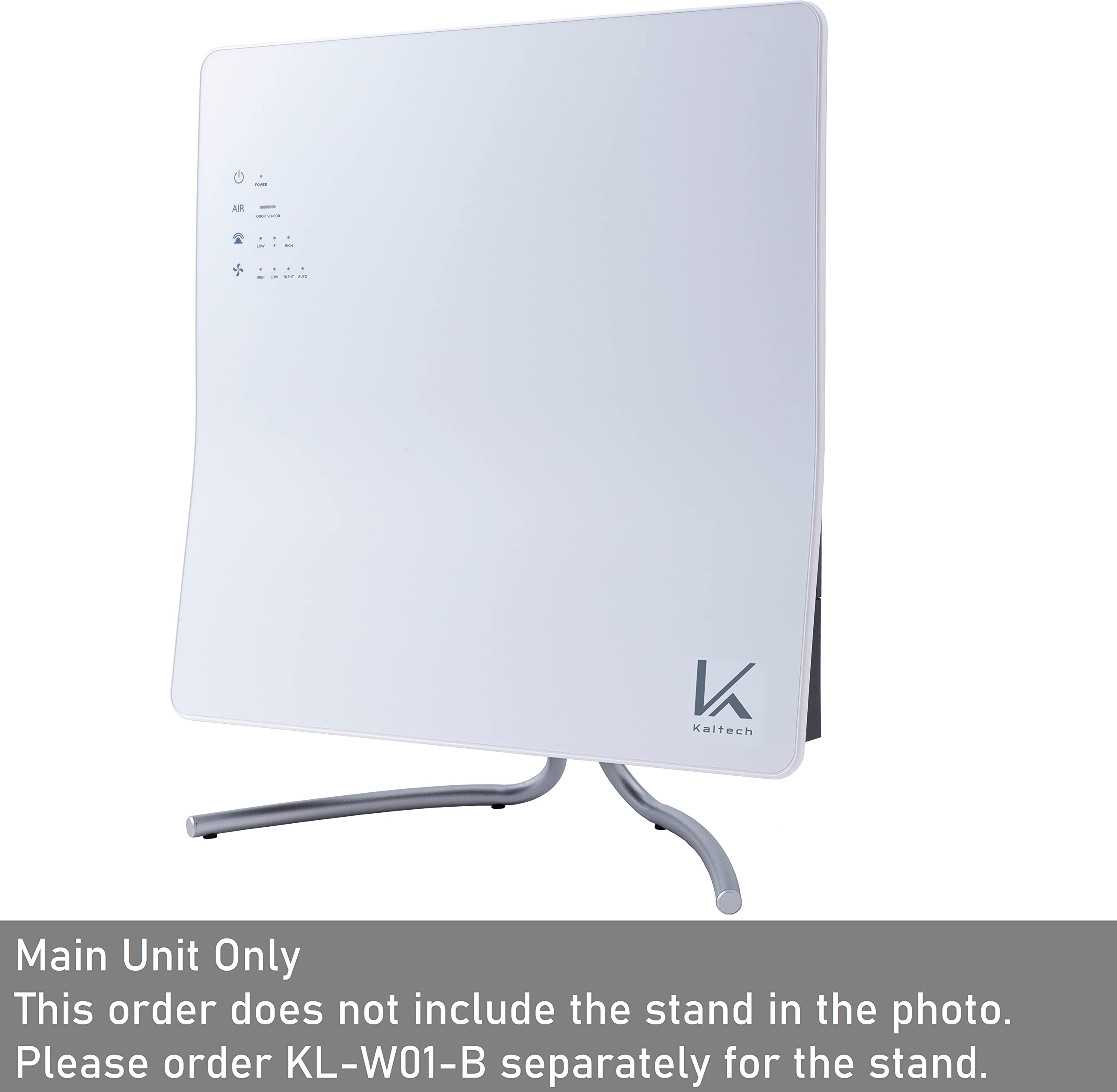 Kaltech Wall Air/KL-W01U Wall Mounted Photocatalytic Air Purifier, Made in Japan, Washable Reusable Filter, Quiet, Remove Odor, Allergen, Mold, Smoke, VOC, Pollen & Pet Allergy, up to 560sqft