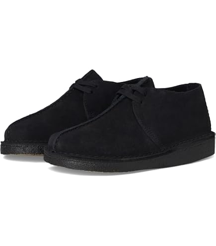 Amazon.com | Clarks Men's Wallabee Shoe, Black Suede, 105 M US