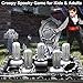 2024 Upgraded Stability & Plastic Ring Giant Tombstone Ring Toss Games Halloween Party Game Favors for Kids Inflatable Game Halloween Party Decor Outdoor Carnival Game Classroom Indoor School Yard