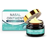 FLOXGINO Nasal Ointment, Fast-Acting Congestion &amp; Sinus Pressure Relief | Botanical Formula for Pollen Season, Dry Air, AC &amp; Flights. No Sprays, Drips or Bitter Aftertaste, Sleep Through the Night